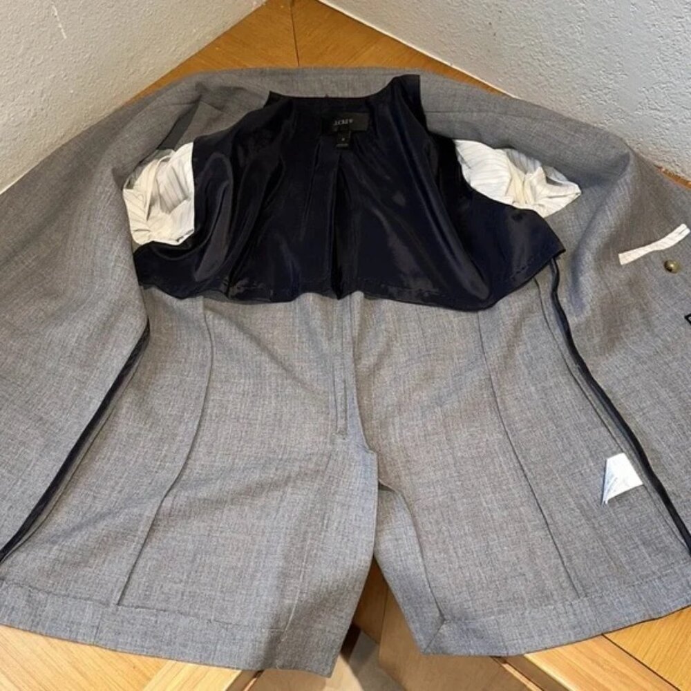 DONATED J. Crew Tollegno 1900 Campbell Traveler Blazer - Picture 9 of 10